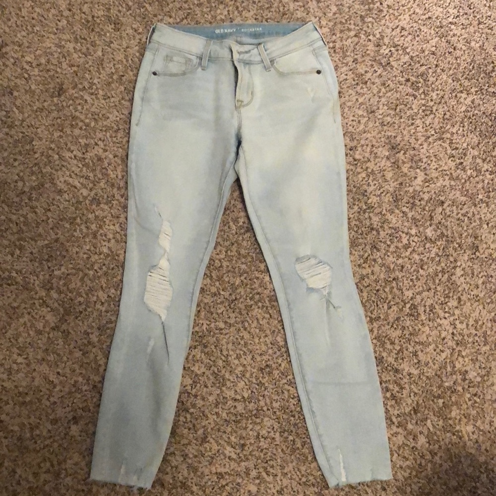 Old navy rock star jeans